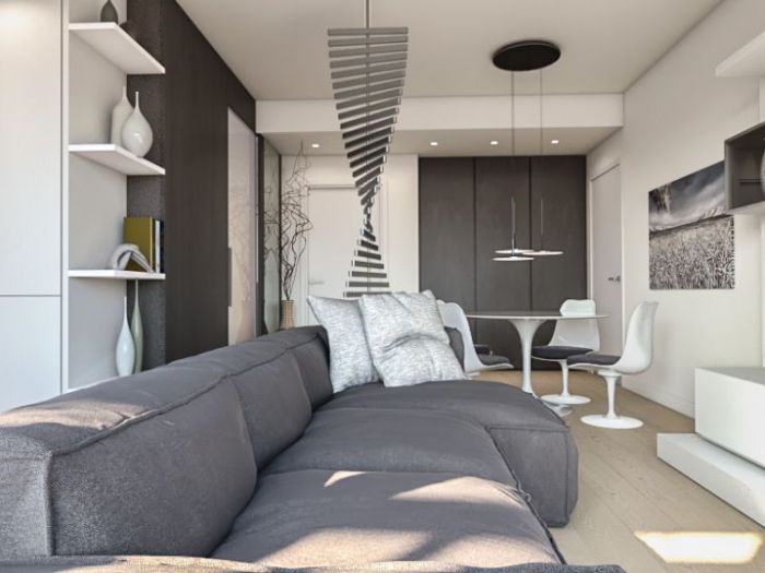 Archisio - Red Architecture - Progetto Studio apartment portello