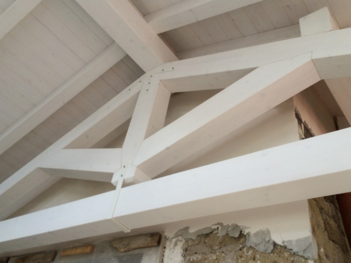 Archisio - Ad Architettura Design - Progetto Copertura e porticato in bianco