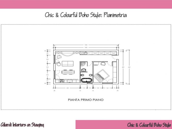 Archisio - Gilardi Interiors On Staging - Progetto Romachic colourful boho styleprogetto interior-materiali