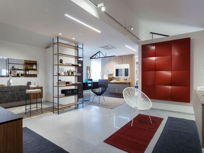 Archisio - Dario Poles - Progetto Interior design showroom