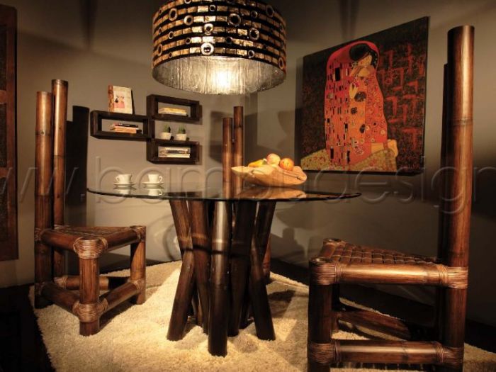 Archisio - Bambu Design - Progetto Tavoli basi tavolo sedie poltroncine