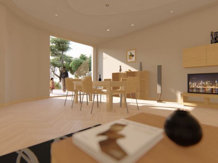 Archisio - Andrea Sorci Natural Living - Progetto Ipotesi di ristrutturazione villa a roma