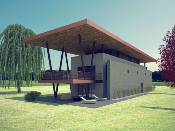 Archisio - Studio Pinelli - Progetto Residenza unifamiliare