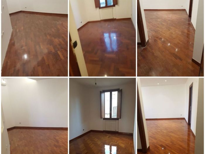 Archisio - Parquettista Roma - Progetto Restauro parquet massello con levigatura e verniciatura