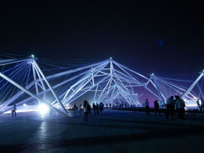 Archisio - Plasma Studio - Progetto Flowing gardens xian international horticultural expo