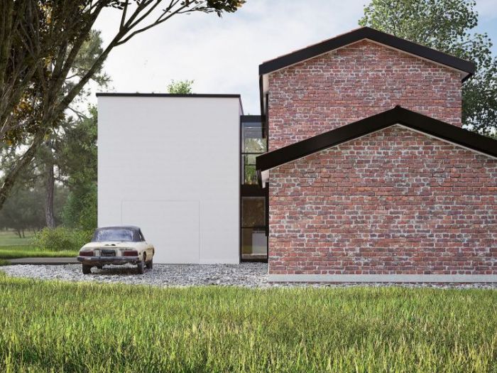 Archisio - Antonio Cacurio - Progetto Villa saa a martellago - venezia studio cacurio