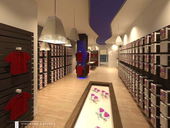 Archisio - Vincenzo Bafunno - Progetto Snelly store surano - lecce