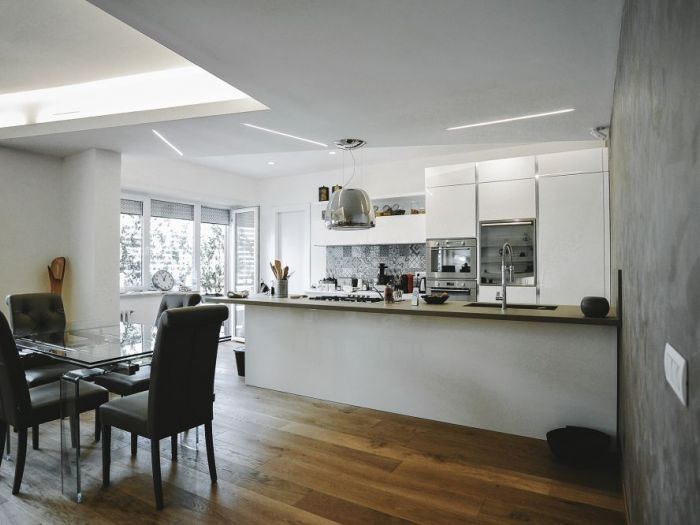 Archisio - Pianoa Studio Associato - Progetto Appartamento roma prati