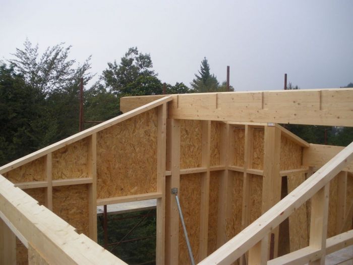 Archisio - Bclegno - Progetto Casa struttura a telaio in legno lamellare