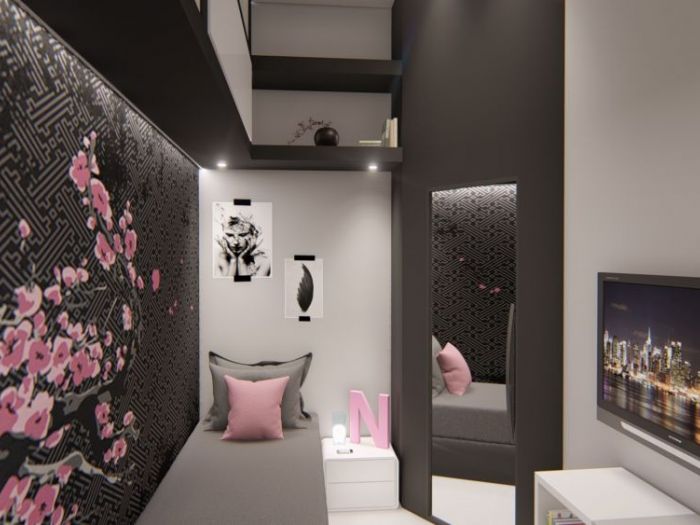 Archisio - Dalila Ferrara - Progetto Cameretta al femminile