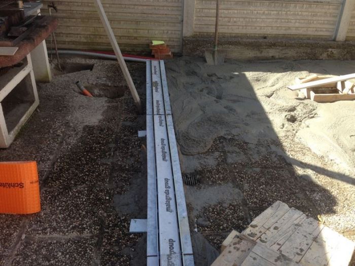 Archisio - Malagrida Group Srl Canalina Infinity - Progetto Cortile villetta