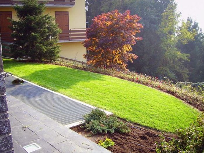 Archisio - Rizzi Giardini - Progetto Giardino con muretti in tufo