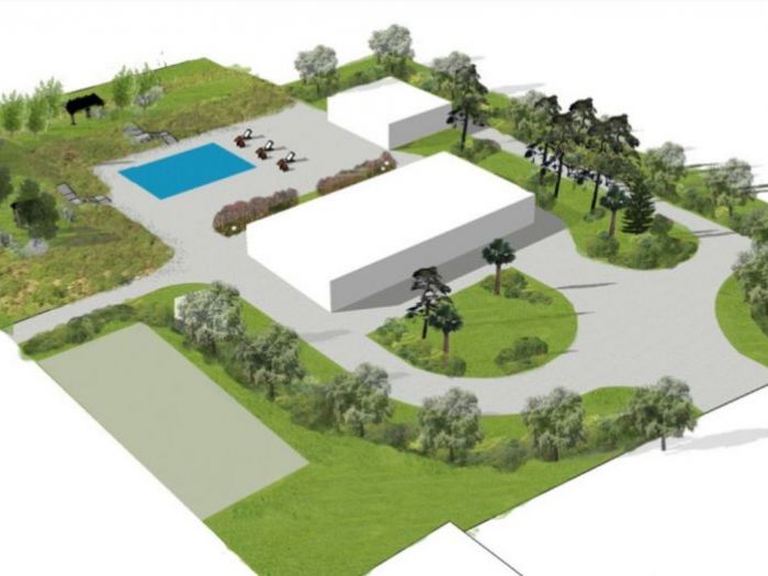 Archisio - Gabriele Fanuli - Progetto Un resort tutto mediterraneo