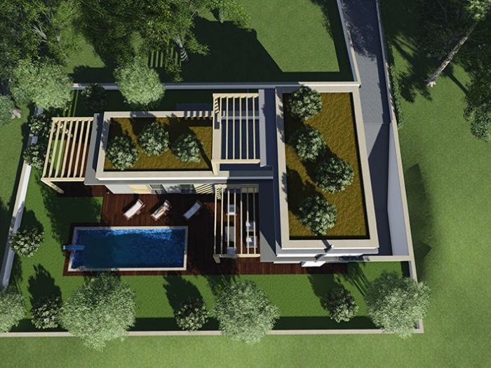 Archisio - Andrea Agostini - Progetto progetto di villa unifamiliare