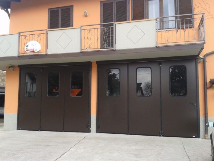 Archisio - Gr Porte - Progetto Porte industriali - porte a libro e porte scorrevoli industriali
