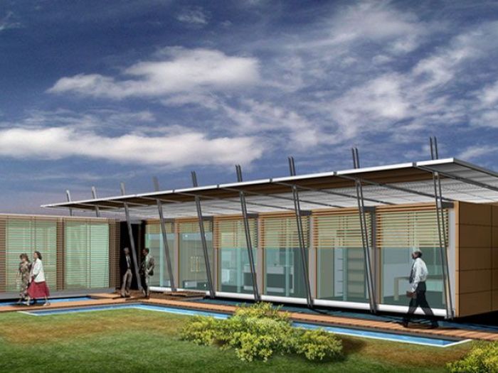 Archisio - Torrisi Procopio Architetti - Progetto Mefit office el obeid sudan 2007