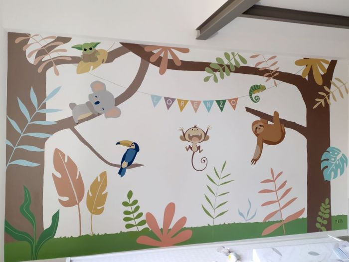 Archisio - Picta Decorazioni Artistiche - Progetto Cameretta bimbo