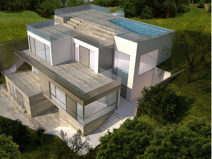 Archisio - Studio Scacchetti - Progetto 500 sqm villa