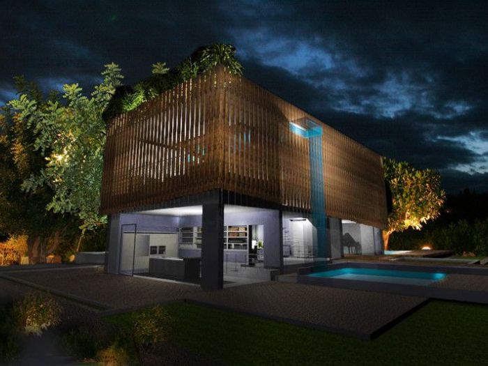 Archisio - Paolo Del Grande Architetto - Progetto Villa roof pool