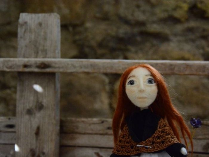 Archisio - Pupillae Art Dolls - Progetto Bambole di feltro mary jane kelly