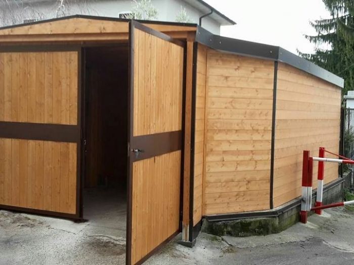 Archisio - Cereda Legnami - Progetto Carport in legno su misura