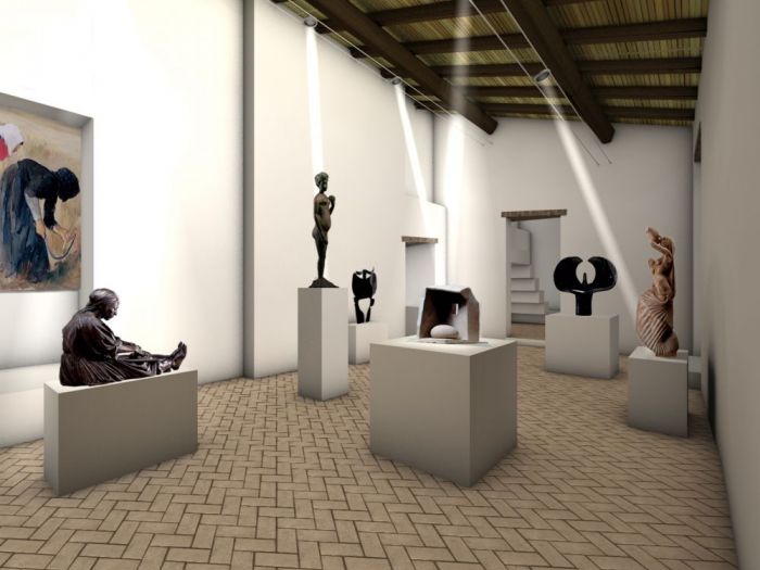 Archisio - Delisabatini Architetti fdeli E Fsabatini Arch Ass - Progetto Concorso allestimento del museo del pane