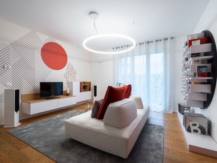 Archisio - Annalisa Carli - Progetto Il rosso in soggiorno progetto concluso