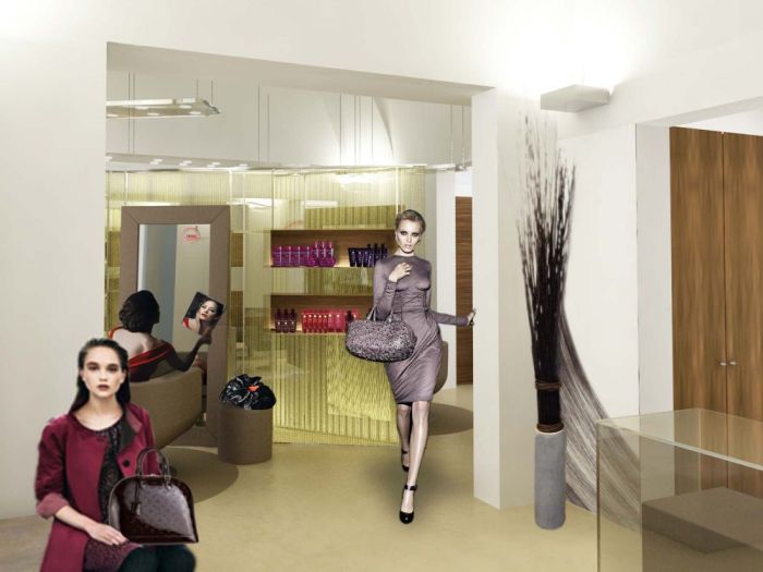 Archisio - Alessandra Marsegliaarchitetto - Progetto Franci coiffeurHair coiffure