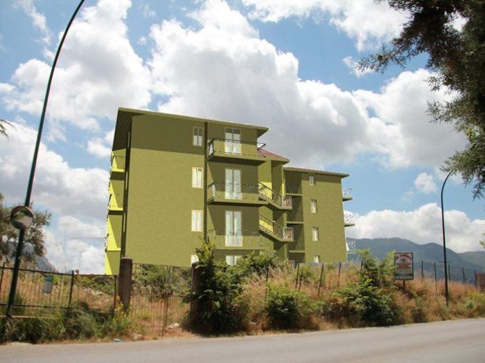 Archisio - Filippo Madonia - Progetto Residence terre rosse