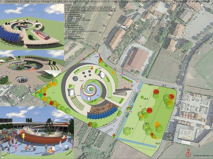 Archisio - Claudio Correale - Progetto Concorso di architettura - vii classificato su 93 partecipanti