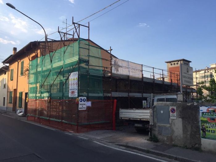 Archisio - Immobiliare Case Nuove srl - Progetto Ponteggi e rifacimento pavimento terrazzo