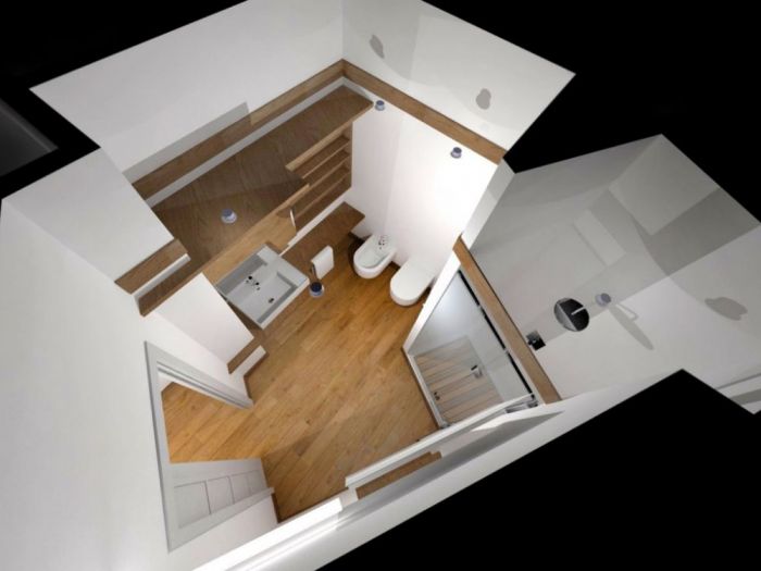 Archisio - Paolo Del Grande Architetto - Progetto Obliqua - appartamento - nomentano - rome