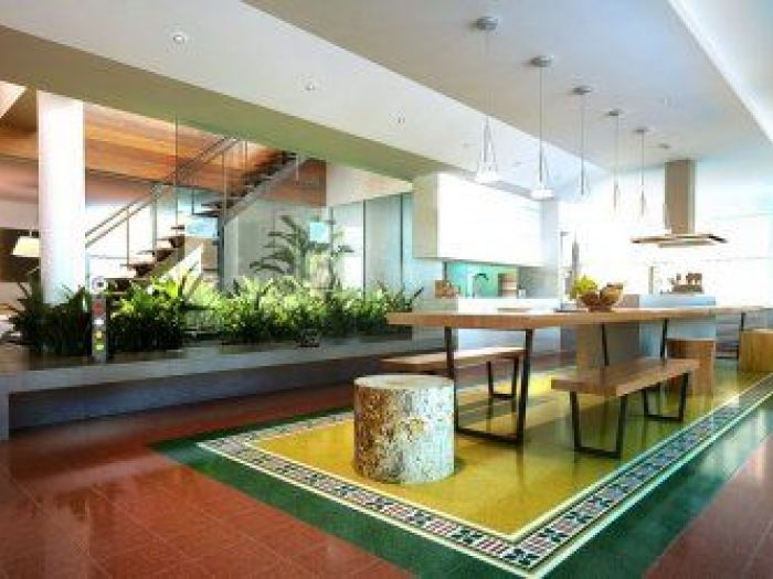 Archisio - Pavimenti Fogazza - Progetto Living moderno