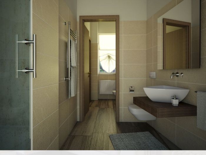 Archisio - Mc Rendering Solution - Progetto il bagno si fa in due