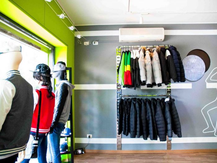 Archisio - Yodaa Architecture - Progetto Flash clothing store