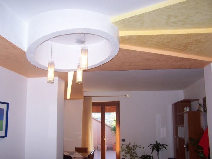 Archisio - Maurizio Loi - Progetto Committente privato - progettazione controsoffitto in cartongesso e cabina armadio