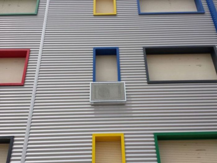 Archisio - Grande Metal Design - Progetto Prospetto scuola