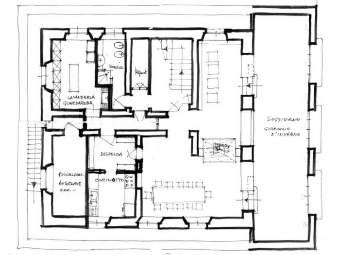 Archisio - Bruno Morelli - Progetto Villa al parterre