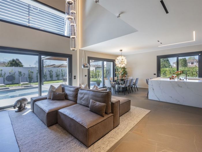 Archisio - Marlegno - Progetto Villa in legno robbio