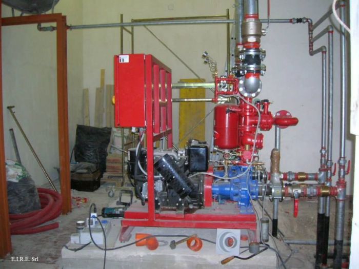 Archisio - Eire srl - Progetto Impianti antincendio