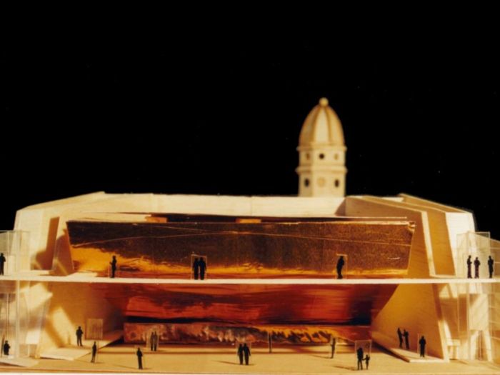 Archisio - Marco Mazzella - Progetto Concorso teatro-biblioteca-complesso residenziale