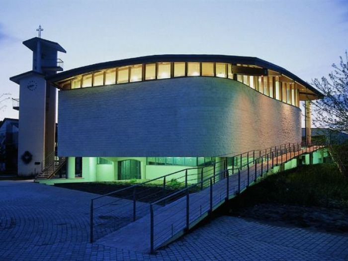 Archisio - Andrea Stipa - Progetto Nuova chiesa ss Giusto e donato a monteroni darbia siena