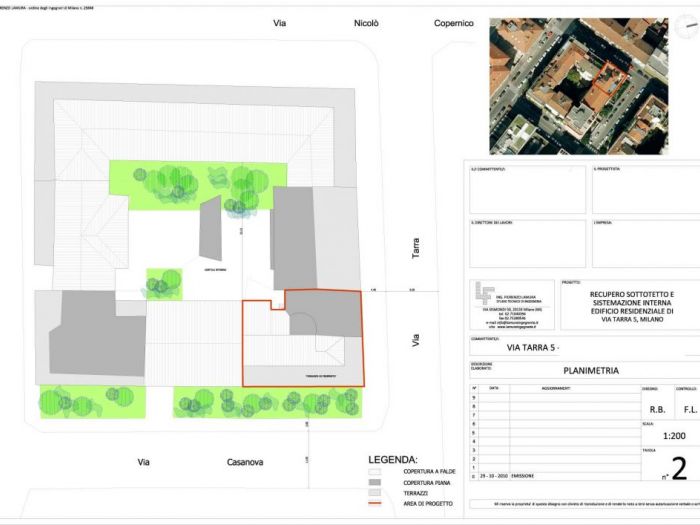 Archisio - Studio Ingegneria Architettura Lamura - Progetto Via tarra 5 milano