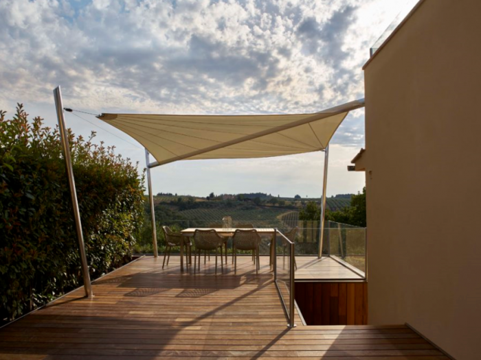 Archisio - Idea Tenda - Progetto Ombreggiatori e vele