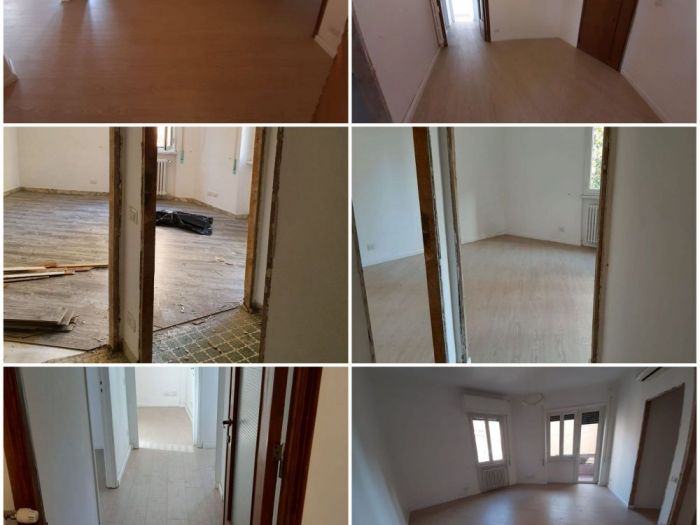 Archisio - Parquettista Roma - Progetto Posa pavimento laminato e vinilico