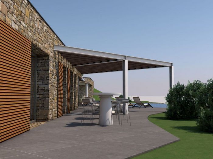 Archisio - Architetto Roberto Ferraro - Progetto Pool house