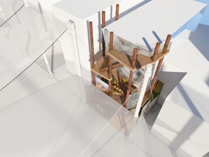 Archisio - Manuel Benedikter - Progetto Concorso padiglione alto adige sdtirol expo milano 2015