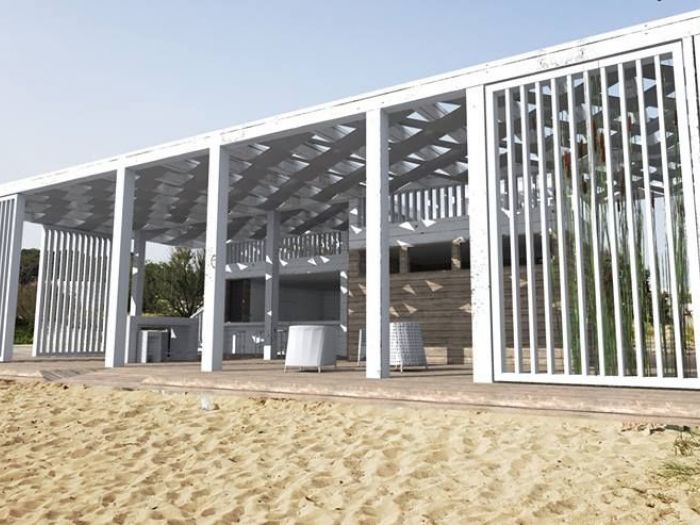 Archisio - Gianpaolo Vacca - Progetto Progetto preliminare chiosco per lido marittimo