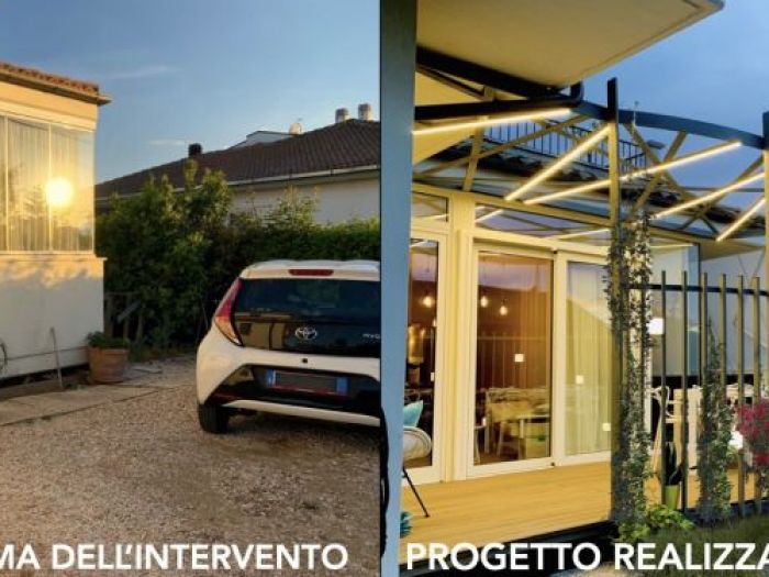 Archisio - Adele Di Mattia - Progetto Un patio contemporaneo allaperto