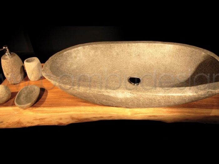 Archisio - Bambu Design - Progetto Lavabi in pietra